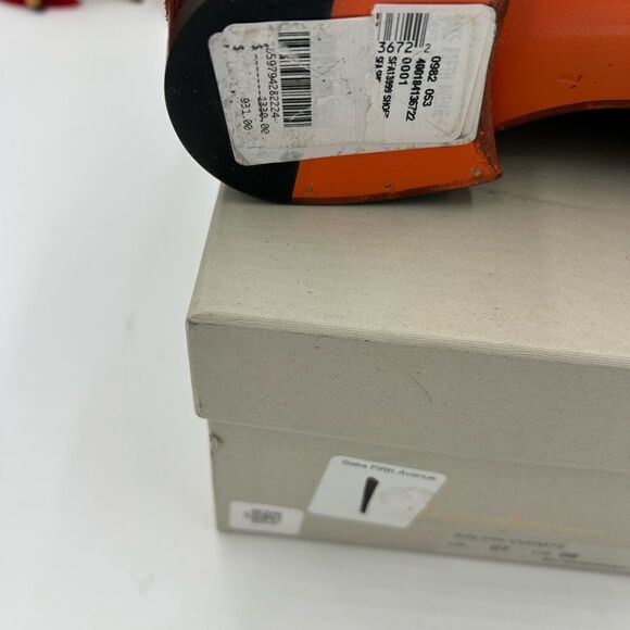 Men’s Santoni leather penny loafers size 8 US made in Italy cobbler soles - Picture 10 of 10